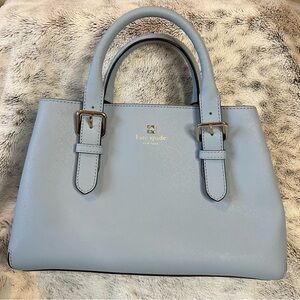 Kate Spade ♠️ Blue Satchel with Gold Hardware - NWOT - Shoulder Strap Included